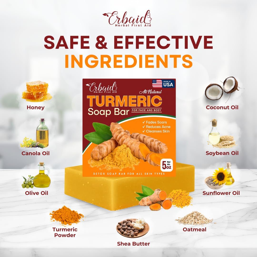 Natrulo Turmeric Soap Bar — additional view
